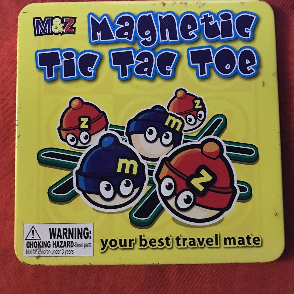 Magnetic Tic Tac M&Z Toy-Goes well during Traveling